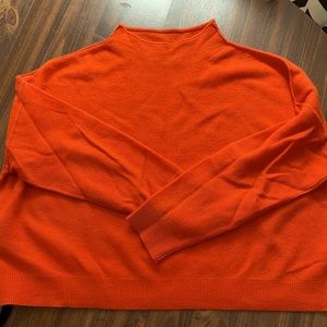 Anthropologie Cashmere Mock Neck Sweater